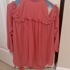 Gorgeous coral blouse